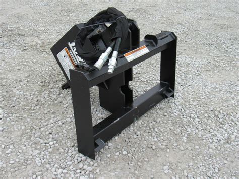 skid steer post hole digger augers|post hole digger for bobcat.